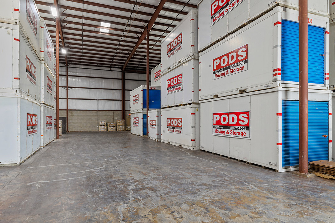 PODS CTC storage containers. 